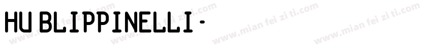 Hu Blippinelli字体转换